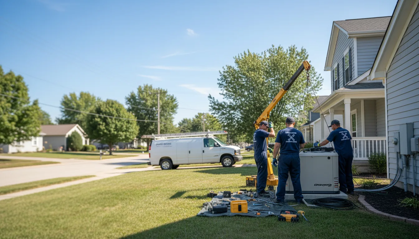 Generator Installation in Kesley, IA near me